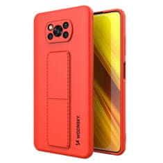 WOZINSKY Wozinsky pouzdro Kickstand pro Xiaomi Poco X3 NFC/Poco X3 Pro - Červená KP10915