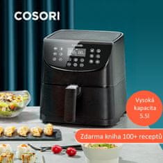 Cosori horkovzdušná fritéza CS158-AF PREMIUM SMART 5.5 Litre