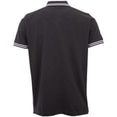 Kappa Tričko černé XL Polo Shirt