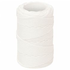 Greatstore Lodní lano celobílé 2 mm 25 m polypropylen