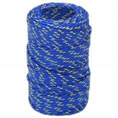 Greatstore Lodní lano modré 2 mm 500 m polypropylen