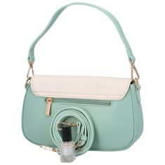 DIANA & CO Dámská koženková crossbody kabelka Rainbow, mentolová