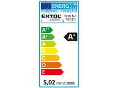 Extol Light žárovka LED mini, 410lm, 5W, E14, teplá bílá