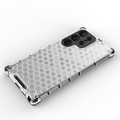 IZMAEL Honeycomb pouzdr pro Samsung Galaxy S23 Ultra - Černá KP24344