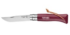 Opinel Zavírací nůž VRI N°08 Trekking 8,5 cm Burgundy červená , OPINEL