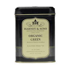 Harney & Sons BIO Zelený čaj s Citrusem a Ginkgem 112 g