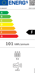 Climadiff CBU51S2B Jednozónová vinotéka
