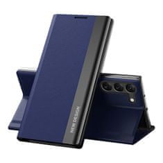 IZMAEL Elegantní knižkové pouzdro View Case pro Samsung Galaxy S23 Plus - Modrá KP24363