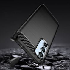 IZMAEL Pouzdro Carbon Bush TPU pre Samsung Galaxy A54 - Tmavě Modrá KP24602