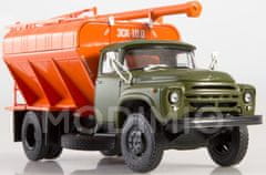 Modimio MODIMIO - ZSK-10, zemědělský krmný vůz, zeleno-oranžová, 1/43