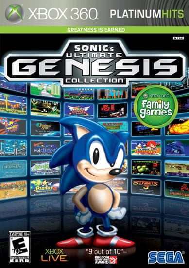 Sega Sonic Ultimate Genesis Collection X360