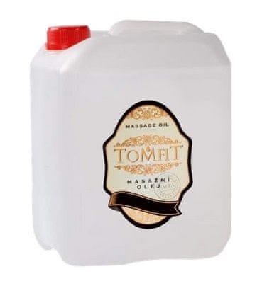 TOMFIT masážní olej se silicí růže - 5l