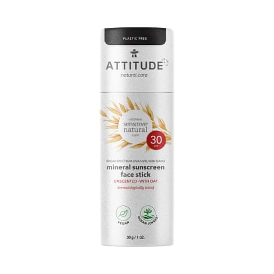 Attitude 100% minerální ochranná tyčinka na obličej a rty ATTITUDE pro citlivou a atopickou pokožku 30 g