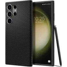 Spigen SPIGEN LIQUID AIR GALAXY S23 ULTRA MATNÁ ČERNÁ