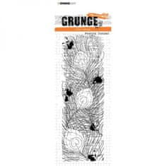 Aladine Gelové razítko Studio Light Grunge, 21 x 7,4 cm – paví pera