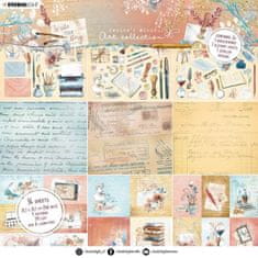 Aladine Sada scrapbookových papírů Studio Light, kolekce JMA, 20,3 x 20,3 cm – Write Your Story