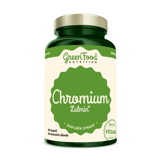 GreenFood Nutrition Chrom Lalmin 60 kapslí