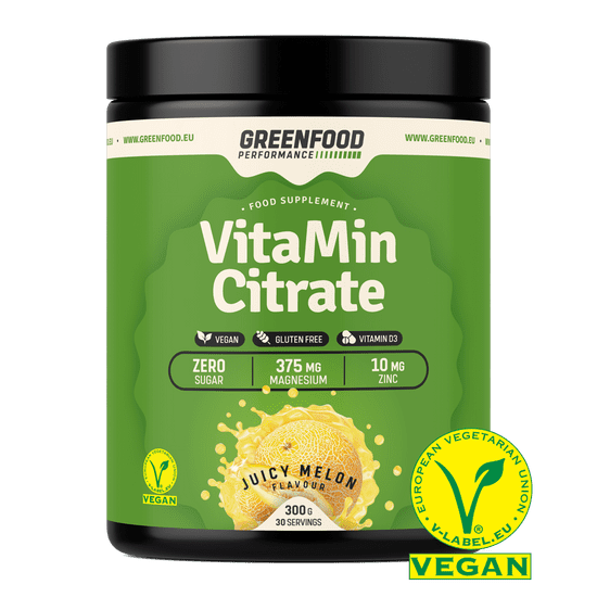 GreenFood Nutrition Performance VitaMin Citrate 300g - Meloun