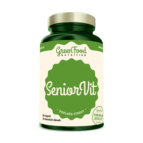 GreenFood Nutrition SeniorVit 60 kapslí