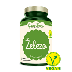 GreenFood Nutrition Železo 60 kapslí