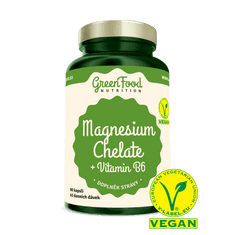 GreenFood Nutrition Magnesium Chelát 90 kapslí