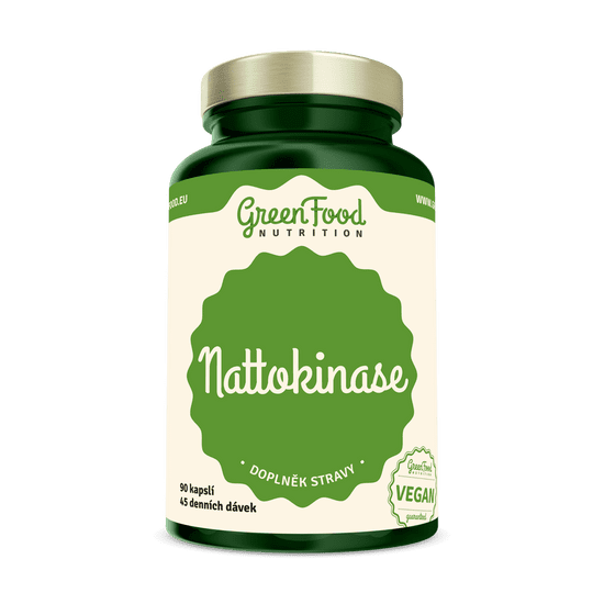 GreenFood Nutrition Nattokinase 20.000FU 90 kapslí