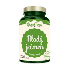 GreenFood Nutrition Mladý ječmen 120 kapslí