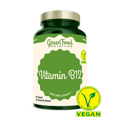 GreenFood Nutrition Vitamin B12 60 kapslí