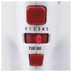 Girmi Ruční mixér , SB4101, rychlostí, Turbo, 400 W, barva bílá/červená