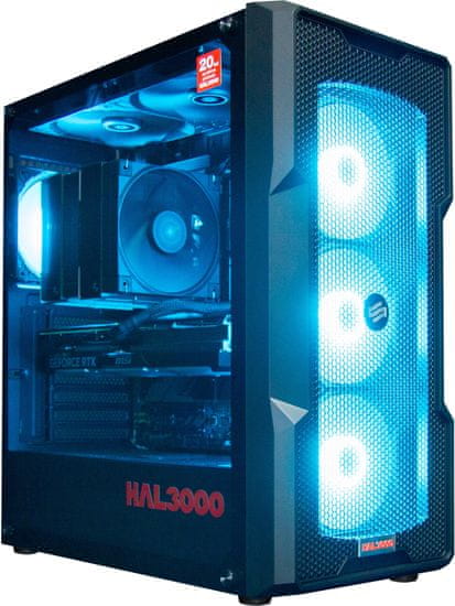 HAL3000 Alfa Gamer Ultimate (RTX 4070 Ti), černá (PCHS2673)