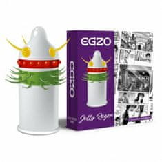 Egzo KONZERVANT EGZO JOLLY ROGER PURPLE MEDIUM 1 ks.