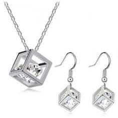 IZMAEL Set Cubic Zirkon - Stříbrná KP241