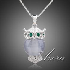 IZMAEL Náhrdelník Crystal OWL AZORA-Krystalová KP245