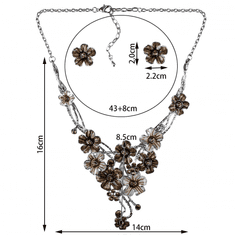 IZMAEL Set Flores Consort-Černá KP7636