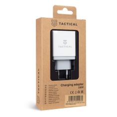 Tactical Nabíječka 2xUSB-A/USB-C QC 3.0 5.4A-Bílá KP8474