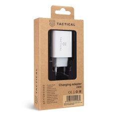 Tactical Nabíječka USB-A/USB-C QC 3.0 3.4A-Bílá KP8476