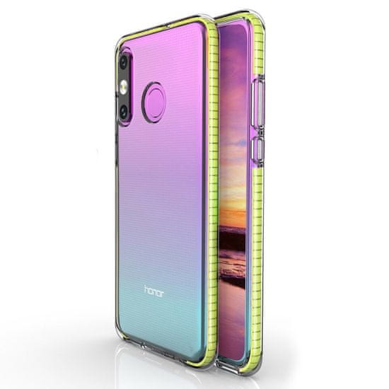 IZMAEL Pouzdro Spring clear TPU pro Huawei P30 Lite - Tyrkysová KP8615