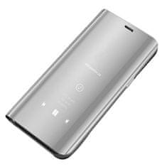IZMAEL Pouzdro Clear View pro Samsung Galaxy S10 - Stříbrná KP8960