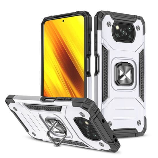 WOZINSKY Pouzdro Wozinsky Ring armor pro Xiaomi Poco X3/Poco X3 Pro/Poco X3 NFC -Černá KP8998