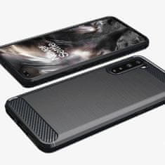 IZMAEL Pouzdro Carbon Bush TPU pre Oppo Reno3/A91/F15 - Černá KP13227