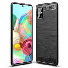 Techsuit Kryt Samsung Galaxy A51 5G, Armored Carbon černý