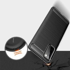 IZMAEL Pouzdro Carbon Bush TPU pre Samsung Galaxy S20 FE 5G - Černá KP10829
