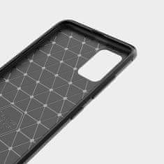 IZMAEL Pouzdro Carbon Bush TPU pre Samsung Galaxy A51 - Černá KP9480