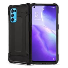 IZMAEL Pouzdro Hybrid Armor pre Oppo Reno5 5G - Černá KP9525