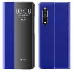 IZMAEL Knížkové otevírací pouzdro pro Huawei P30 - Modrá KP9633