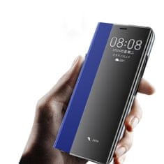 IZMAEL Knížkové otevírací pouzdro pro Huawei P30 - Modrá KP9633