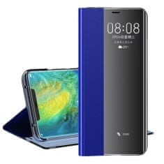 IZMAEL Knížkové otevírací pouzdro pro Huawei P30 - Modrá KP9633