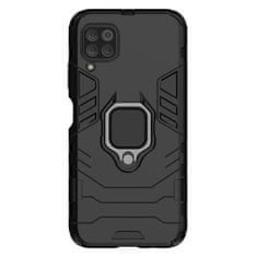 IZMAEL Odolné Pouzdro Ring Armor Case pro Huawei P40 Lite - Černá KP9721