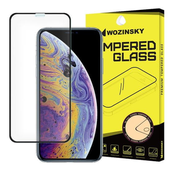 WOZINSKY Wozinsky ochranné tvrzené sklo 5D pro Apple iPhone 11 Pro/iPhone X/iPhone XS - Černá KP9866