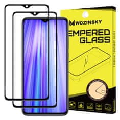 WOZINSKY 2x Wozinsky ochranné tvrzené sklo pro Xiaomi Redmi Note 8 Pro - Černá KP9900